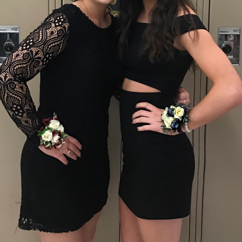 Black mini Dress